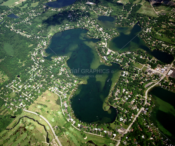 Long Lake in Oakland County, Michigan